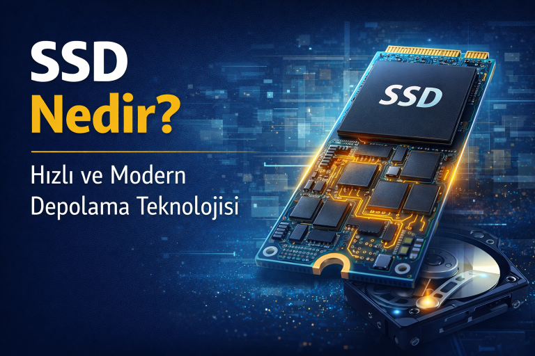 SSD Nedir? Hızlı ve Modern Depolama Teknolojisi