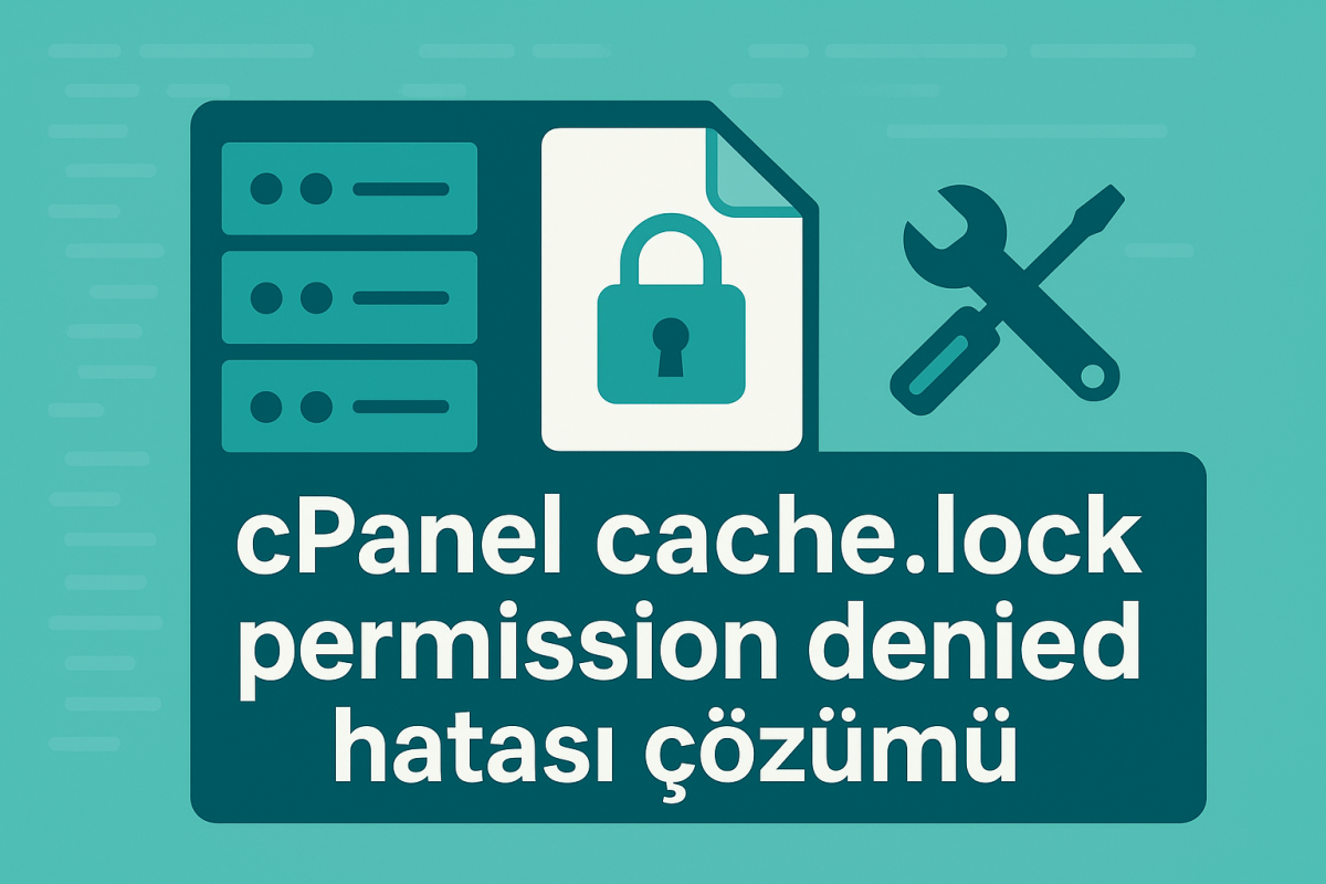 cPanel “cache.lock” Hatası v...