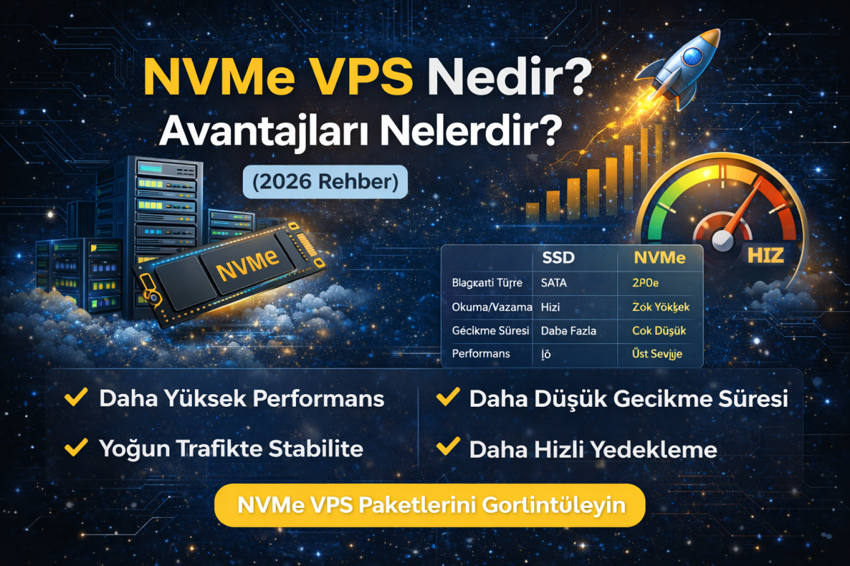 NVMe VPS Nedir? Avantajları ...