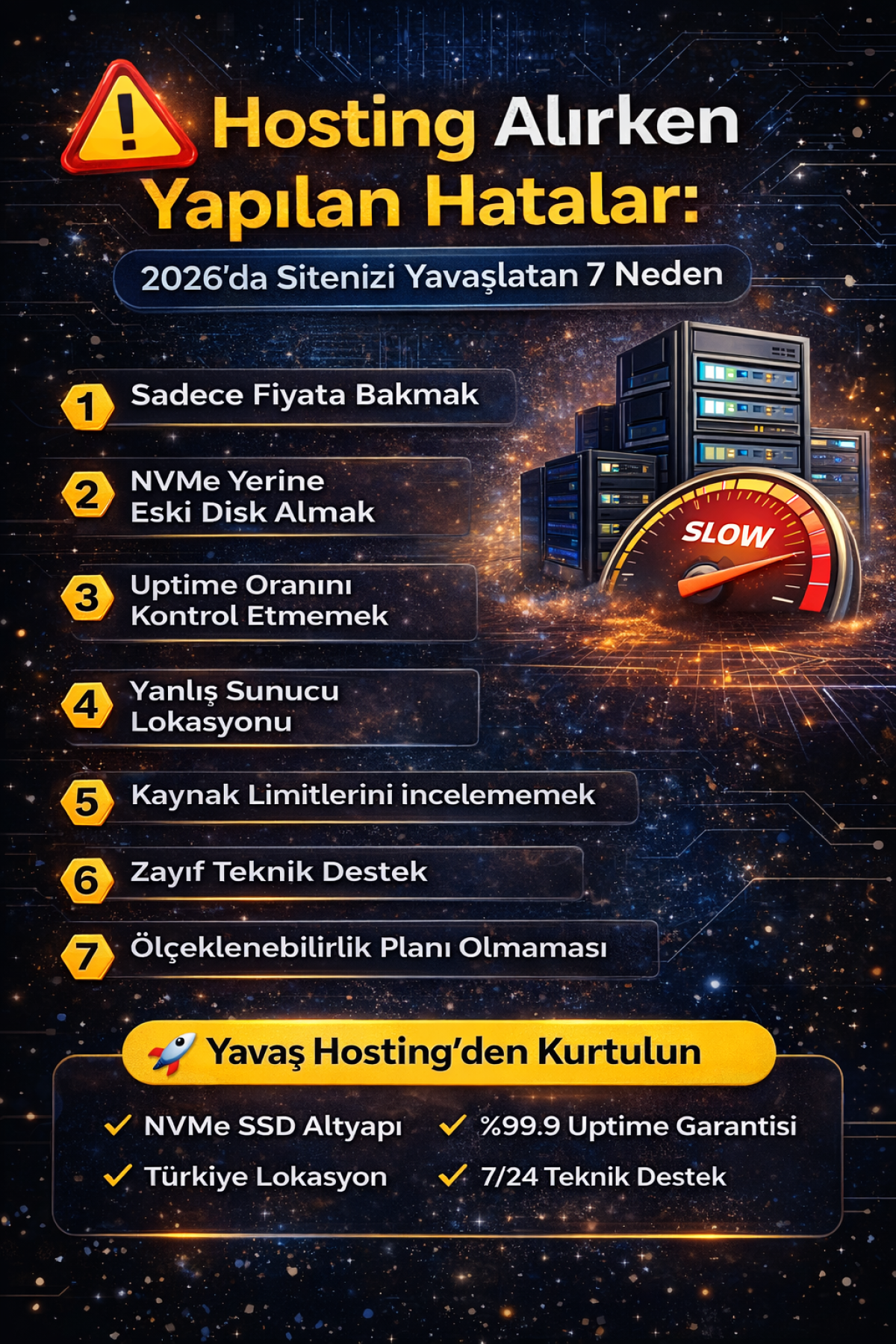 Hosting Alırken Yapılan Hata...
