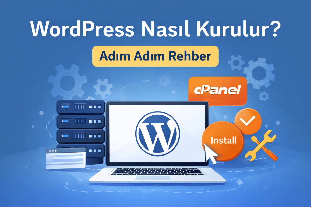 WordPress Nasıl Kurulur? (Ad...