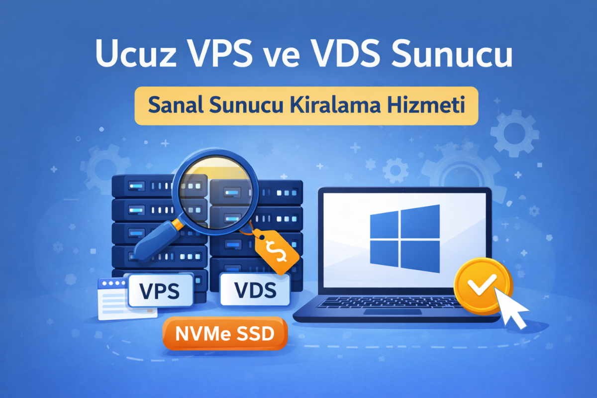 Ucuz VPS ve VDS Sunucu Nasıl...
