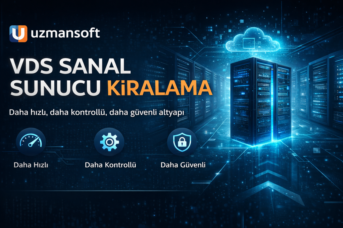 VDS Sanal Sunucu Kiralama Ne...