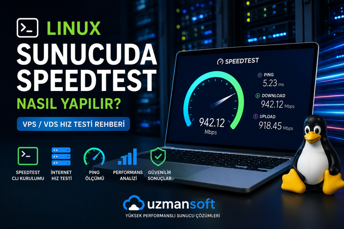 Linux Sunucuda Speedtest Nasıl Yapılır? İnternet Hızını Ölçme