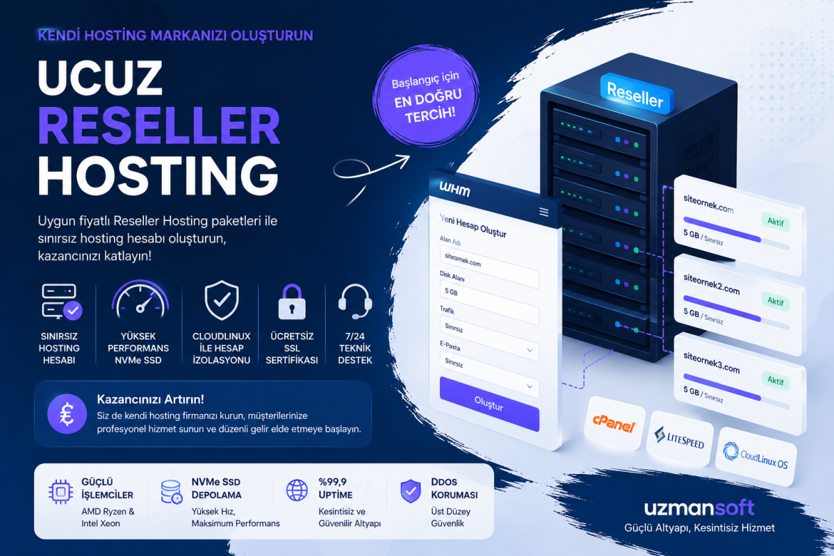 Ucuz Reseller Hosting Nedir? Uygun Fiyatlı Bayi Hosting Seçerken Dikkat Edilmesi Gerekenler