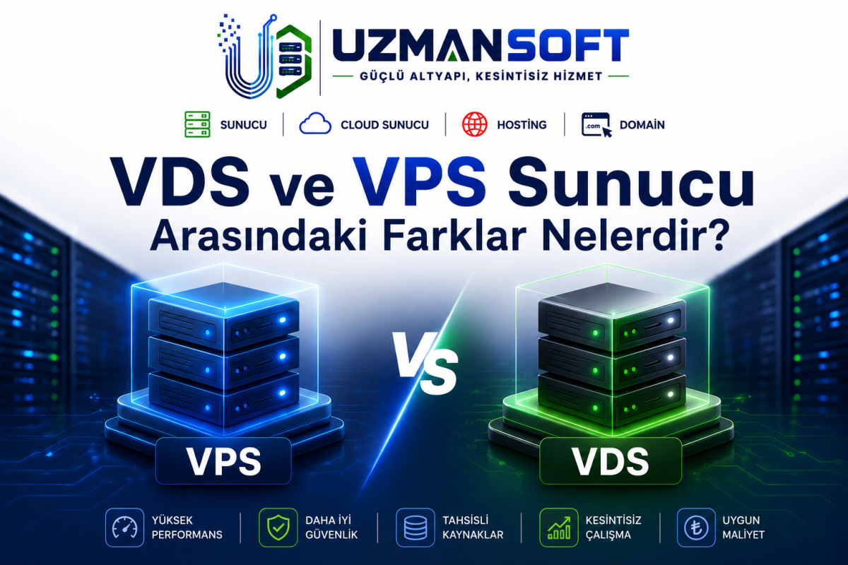 VDS ve VPS Sunucu Arasındaki Farklar Nelerdir?