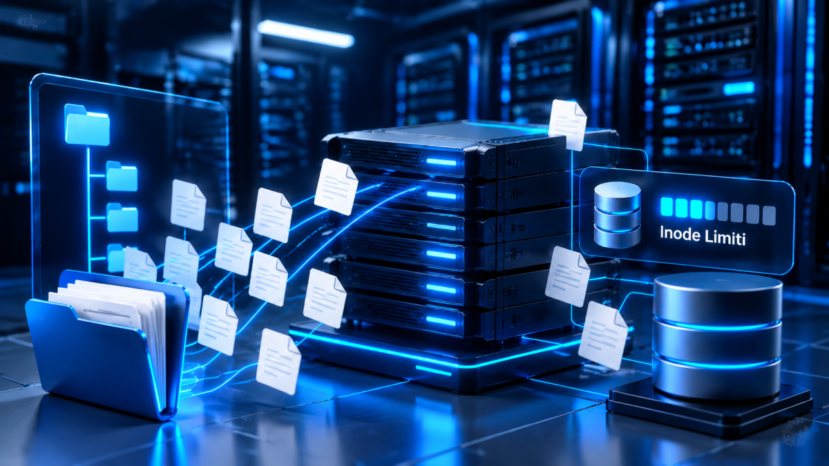 Hosting Paketinde Inode Limiti Nedir? Disk Alanı Dolmadan Neden Sınıra Ulaşılır?