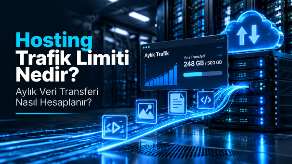 Hosting Trafik Limiti Nedir? Aylık Veri Transferi Nasıl Hesaplanır?
