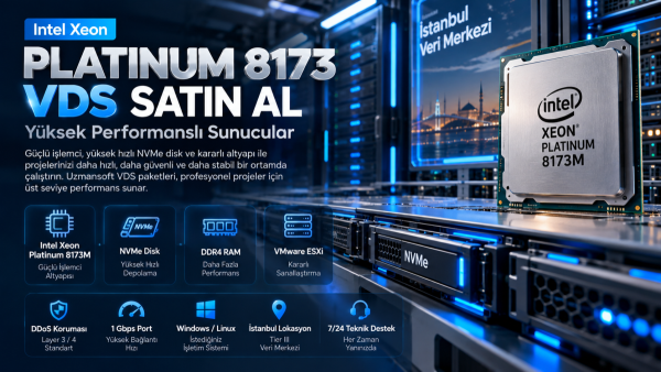 Platinum 8173 VDS Satın Al Yüksek Performanslı Sunucular