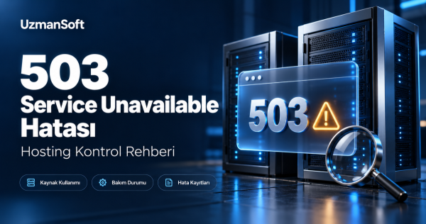 503 Service Unavailable Hatası Nedir? Hosting Tarafında Neler Kontrol Edilmeli?